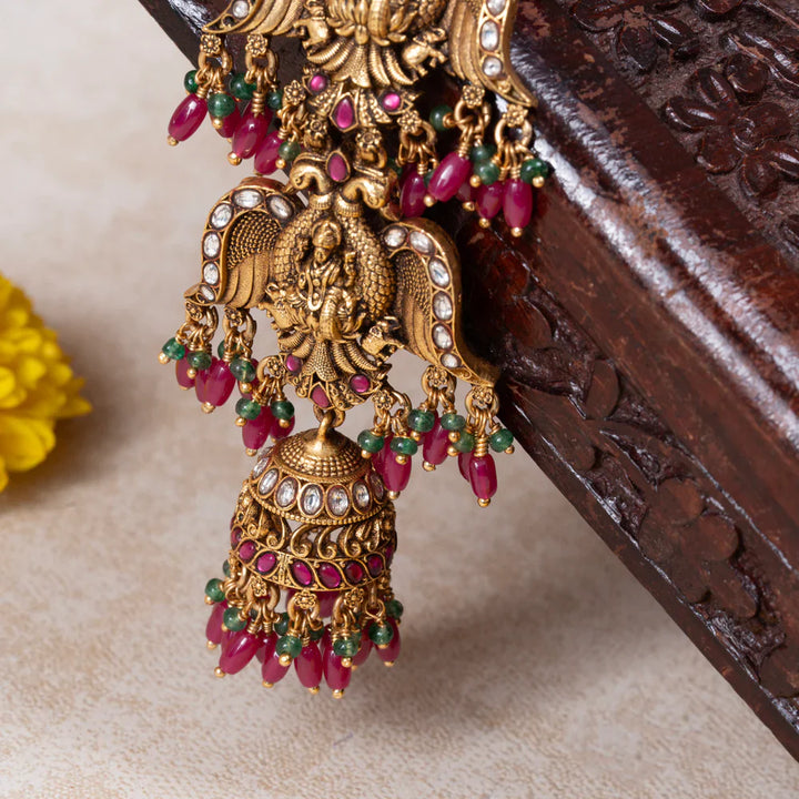 Pure 92.5 Silver, Gold Plated Berundeshwari Jada