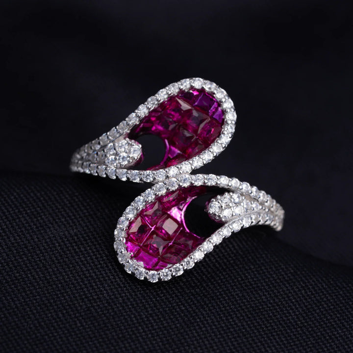 Pure 92.5 Silver Floriana Ring