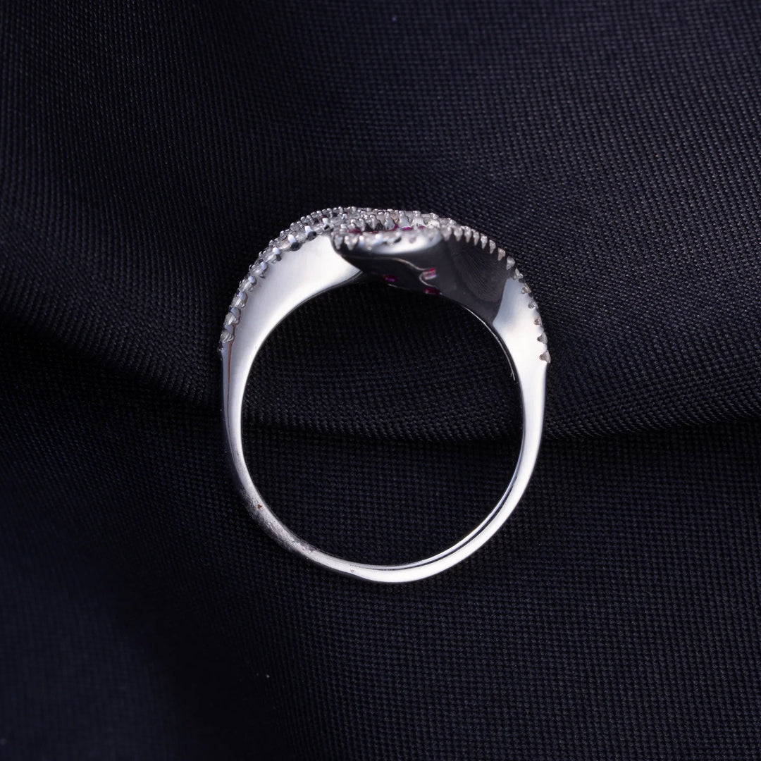Pure 92.5 Silver Floriana Ring