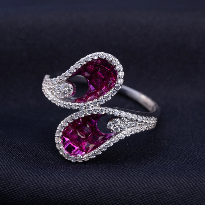 Pure 92.5 Silver Floriana Ring