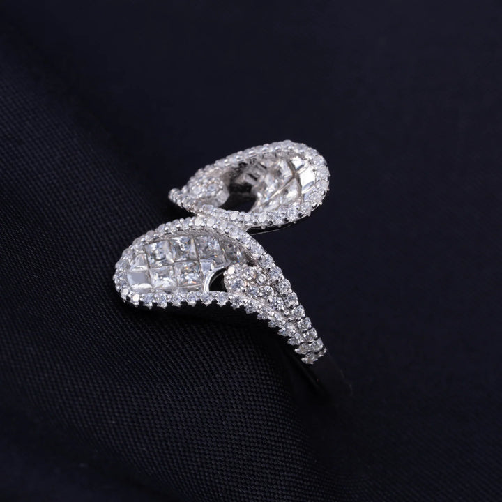 Pure 92.5 Silver Floriana Ring