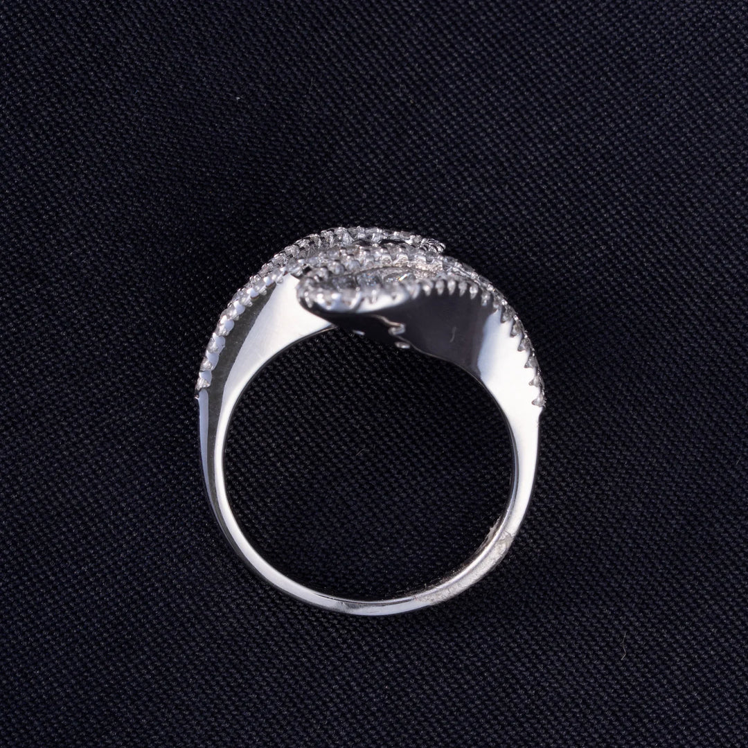 Pure 92.5 Silver Floriana Ring