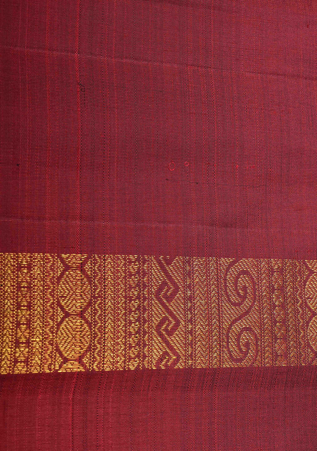 Bottle Green Kanjivaram Pure Silk Saree with Brocade Temple Border Panel Design  | SILK MARK CERTIFIED