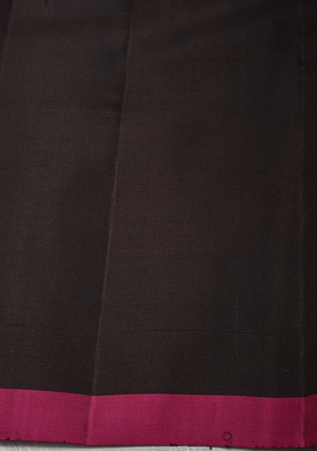 Celebrity design Half and Half Vanasingaram stripes Kanjivaram Black Silk Saree  | SILK MARK CERTIFIED