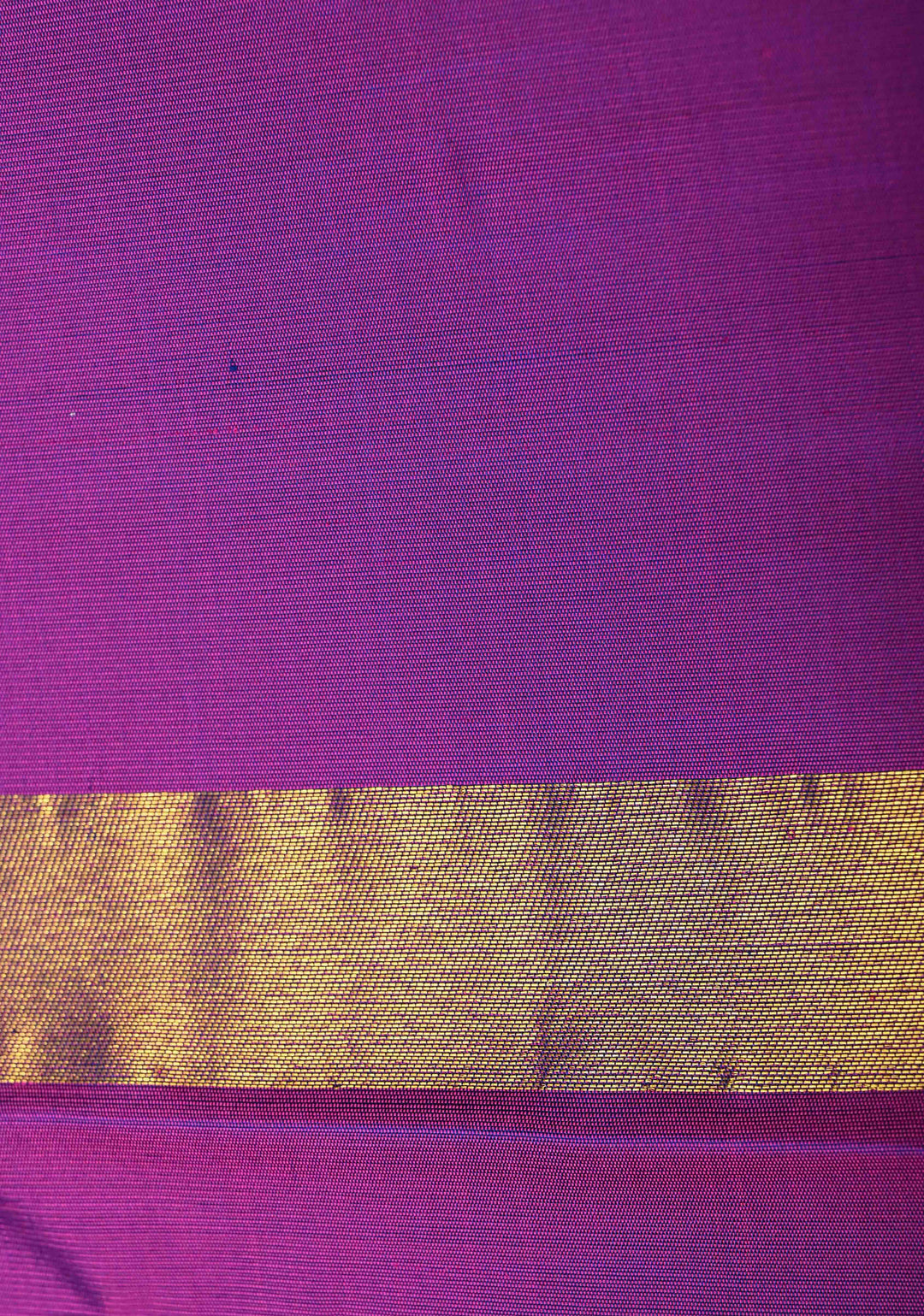 Peacock Blue Pure Kanjivaram Silk Saree with Gold Rising Temple Border | SILK MARK CERTIFIED