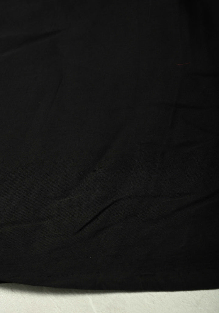 Black Modal Silk Saree with Lagda Patta zari Pallu