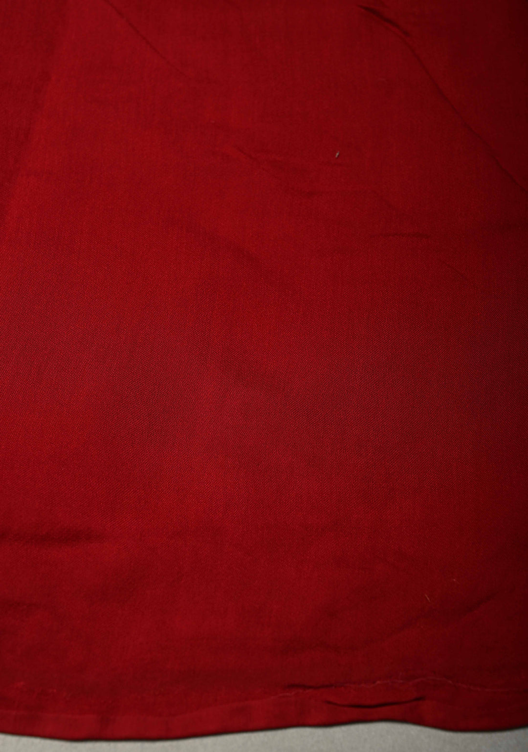 Maroon Borderless Modal Silk Saree with Lagda Patta Crushed Tissue Pallu | SHOBITAM