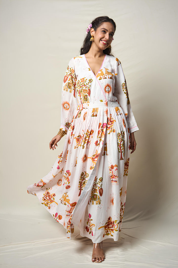 SUKH VANA DRESS | SHOBITAM
