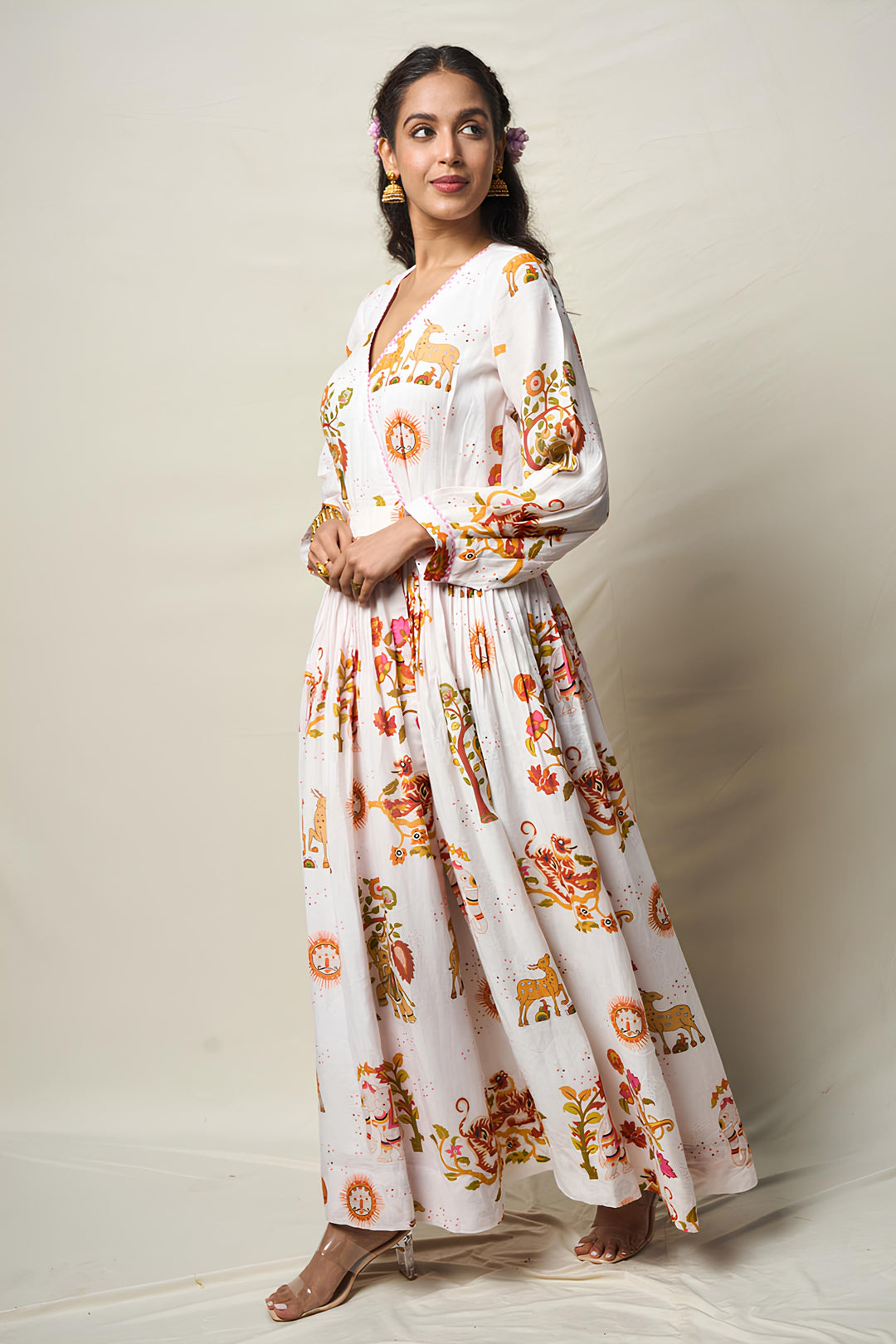 SUKH VANA DRESS | SHOBITAM