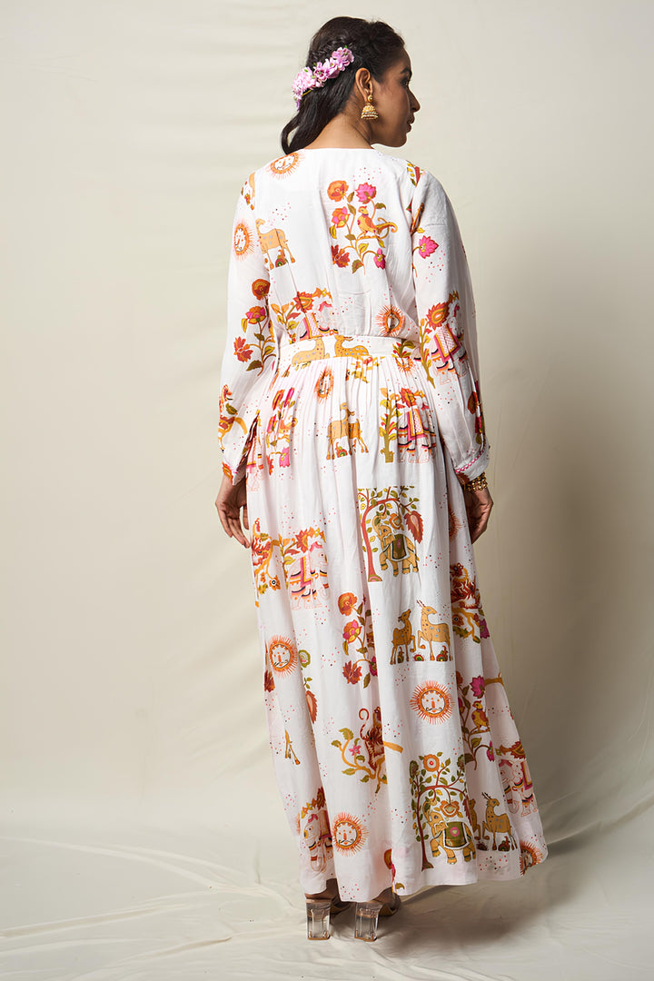 SUKH VANA DRESS | SHOBITAM