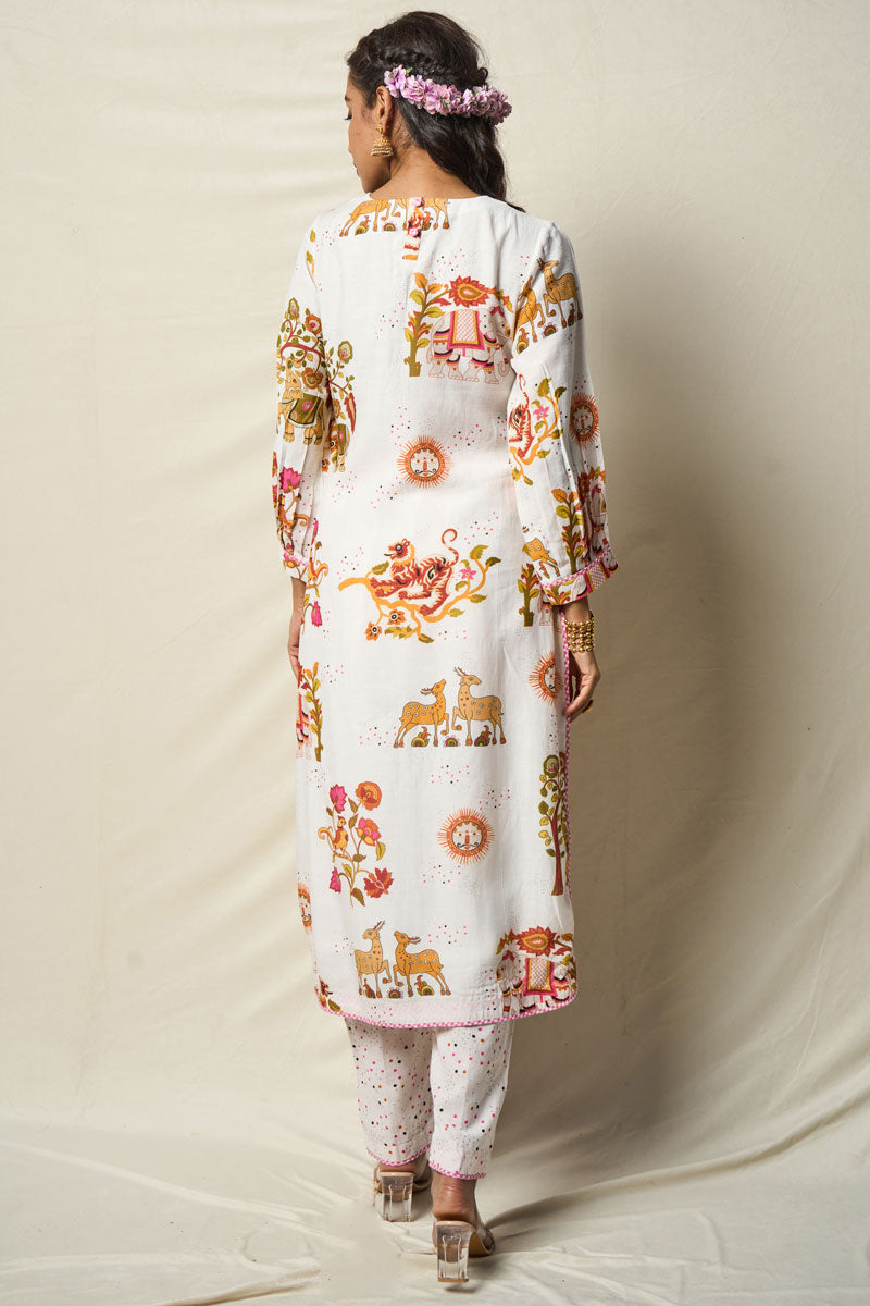 SUKH VANA KURTA + PANT (SET OF 2) | SHOBITAM
