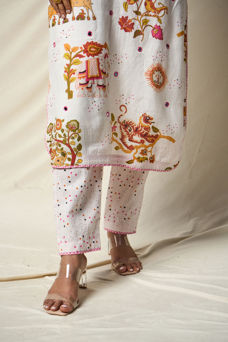 SUKH VANA KURTA + PANT (SET OF 2) | SHOBITAM