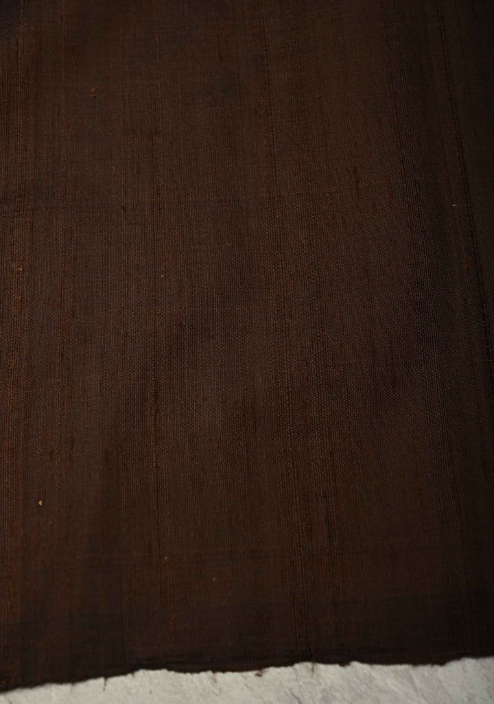 Cream Borderless Handloom Pure Silk Kanchipattu Saree with Zari Buttas and Cross Stich Motifs on Pallu | SILK MARK CERTIFIED