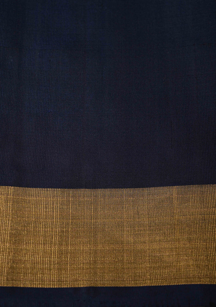 Pink Handloom Pure Soft Silk Pochampally Ikkat Saree with Birds Motifs on Panel Zari Border | SILK MARK CERTIFIED