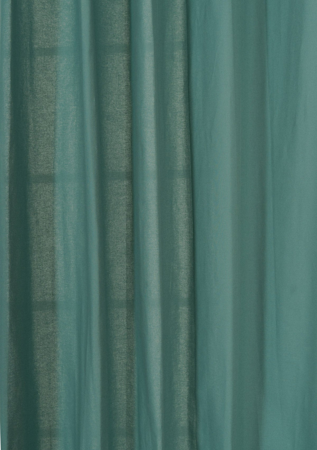 Solid aqua blue 100% cotton plain curtain for bedroom - Room darkening - Single Piece | SHOBITAM