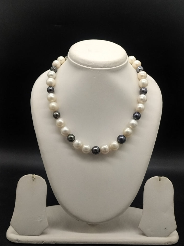 Midnight Harmony South Sea Pearl One-Line Mala | SHOBITAM