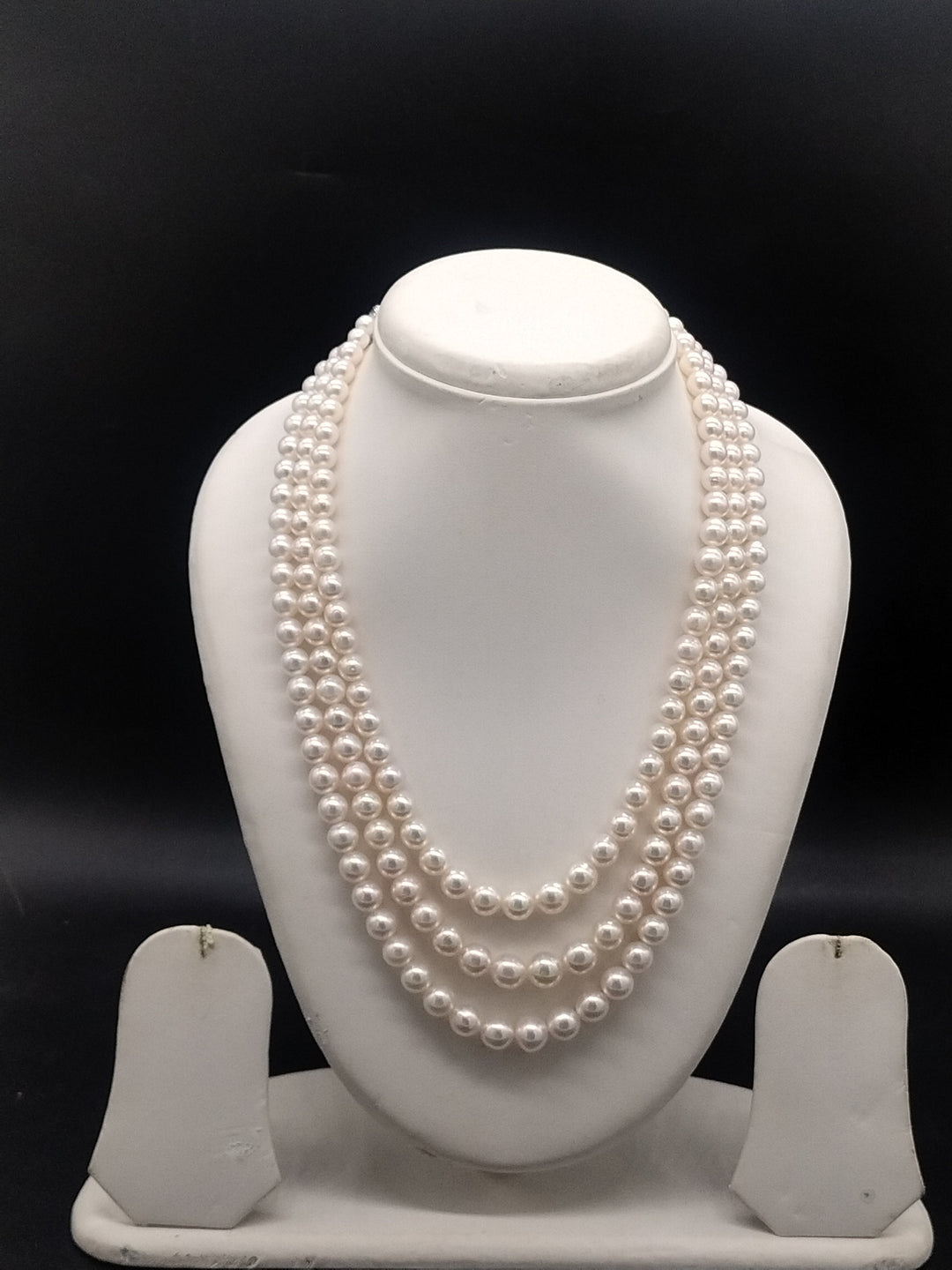 Classic Grace South Sea Pearl One-Line Mala | SHOBITAM