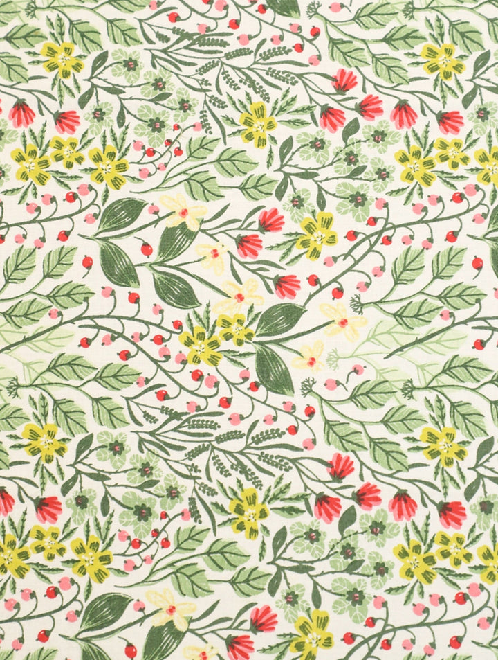 90 x 60  Multi Floral Printed Cotton Table Cloth