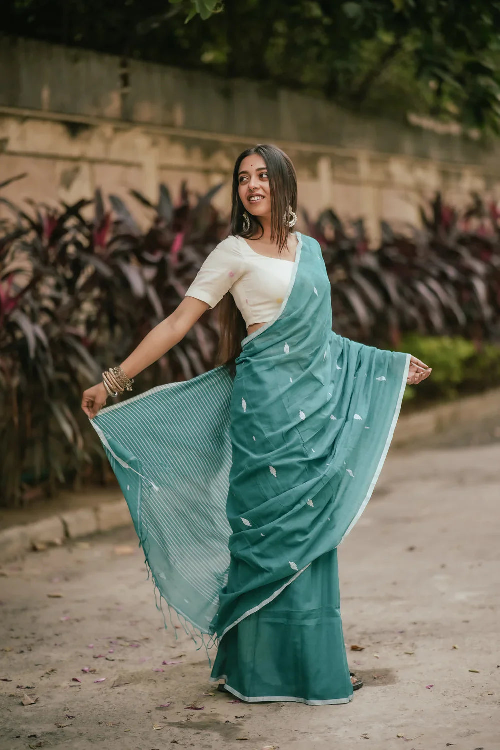 Chameli Jamdani Blouse | SHOBITAM