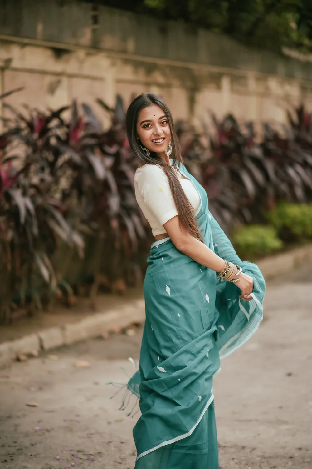 Chameli Jamdani Blouse | SHOBITAM