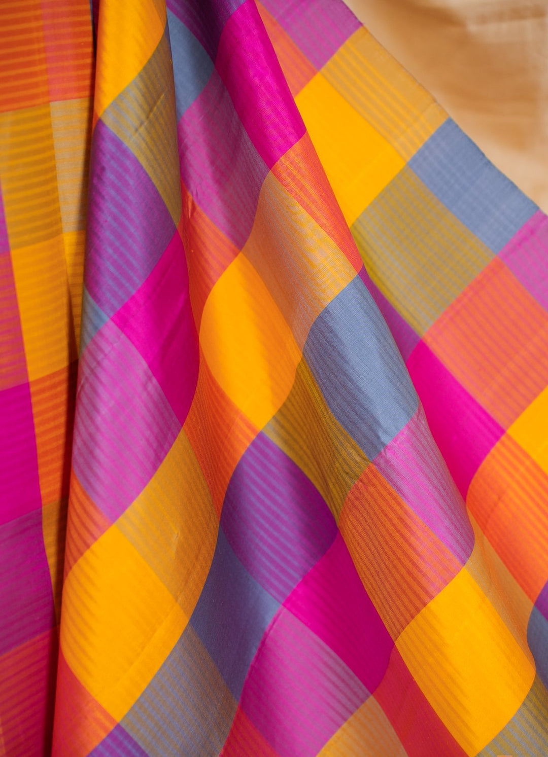Palum Pazhamum Kanjivaram Thread work handloom saree Panjavarnam | SILK MARK CERTIFIED | SHOBITAM