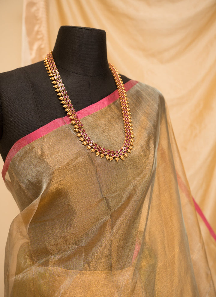 Tissue By Silk Uppada Silk Saree|SILK MARK CERTIFIED