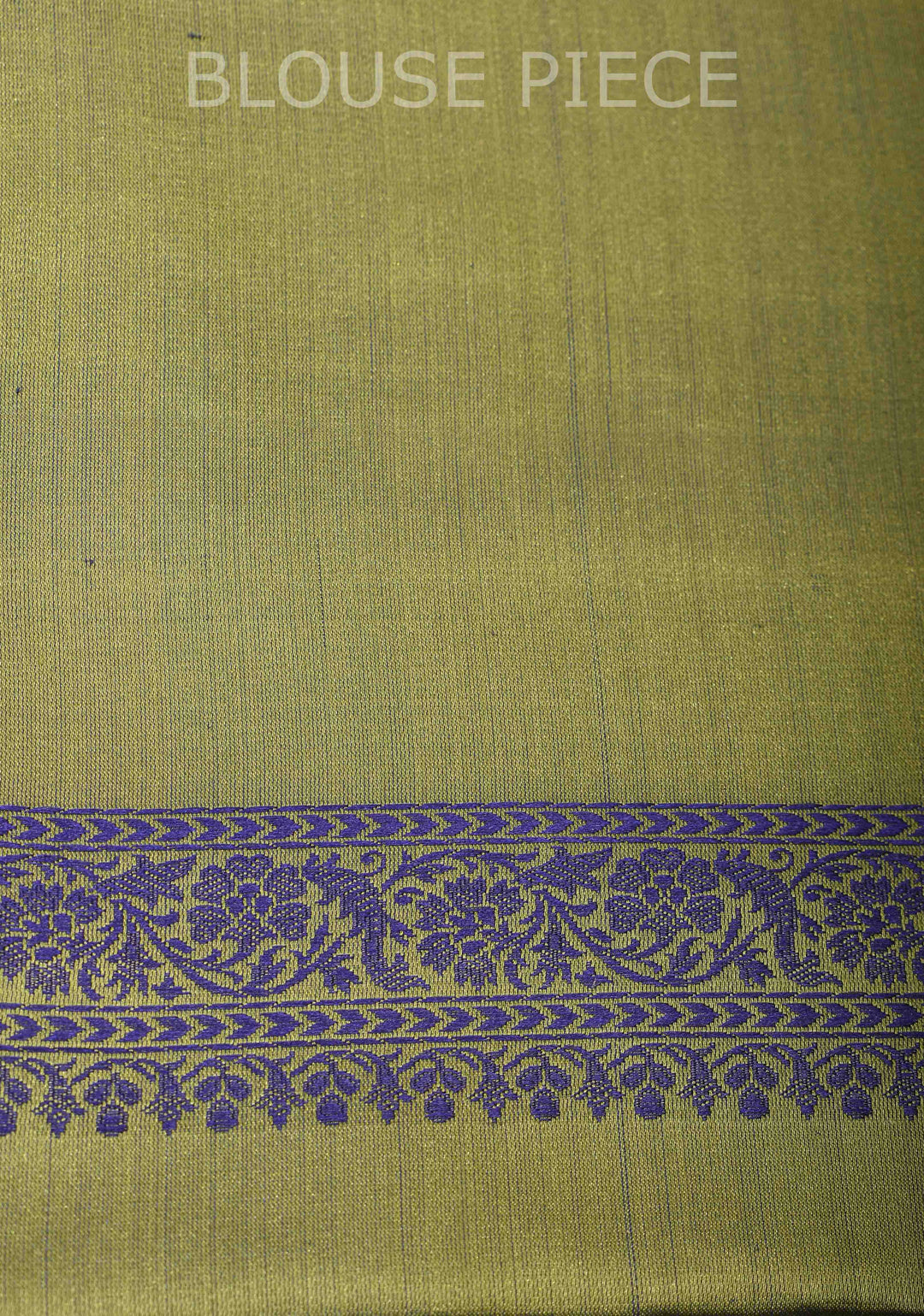Green Tanchoi Banarasi Satin Silk Saree with Floral Brocade  | SILK MARK CERTIFIED