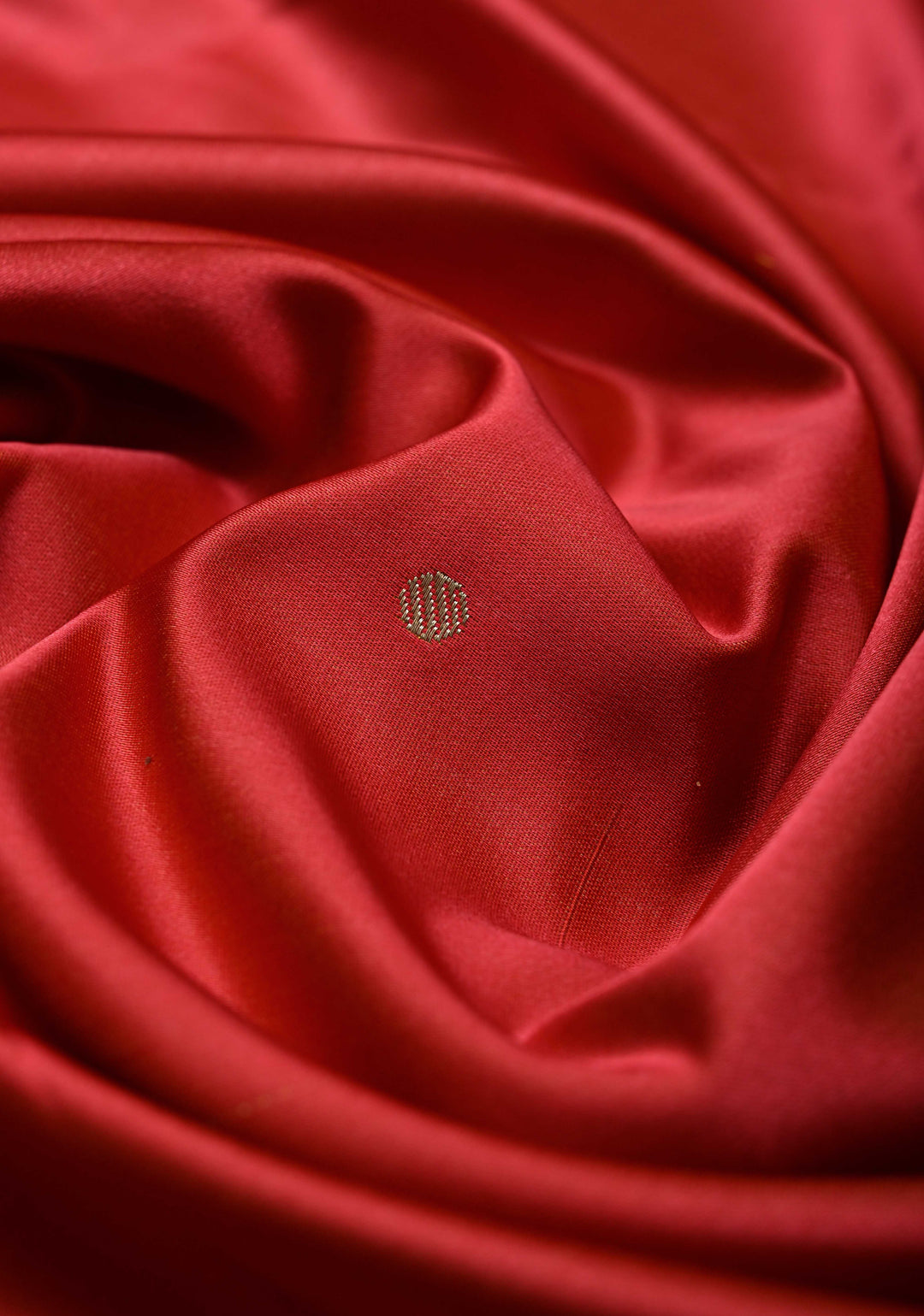 Pink-Red Dual Tone Banarasi Semi Mashru Silk Saree with  Zari Buttis and Tanchoi Pallu