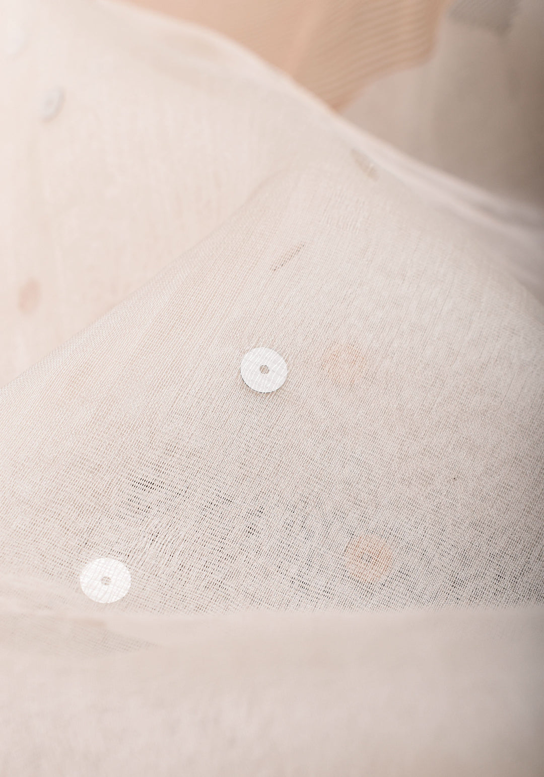 Exquisite Off White Sona Rupa Zari Jamdani with Pocket Sequins on Muslin Saree | SILK MARK CERTIFIED