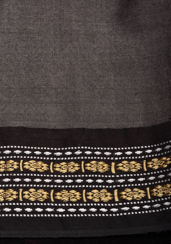 Maroon Vidarbha Tussar Silk Saree with Pichwai Digital Print and Contrast Border  | SILK MARK CERTIFIED