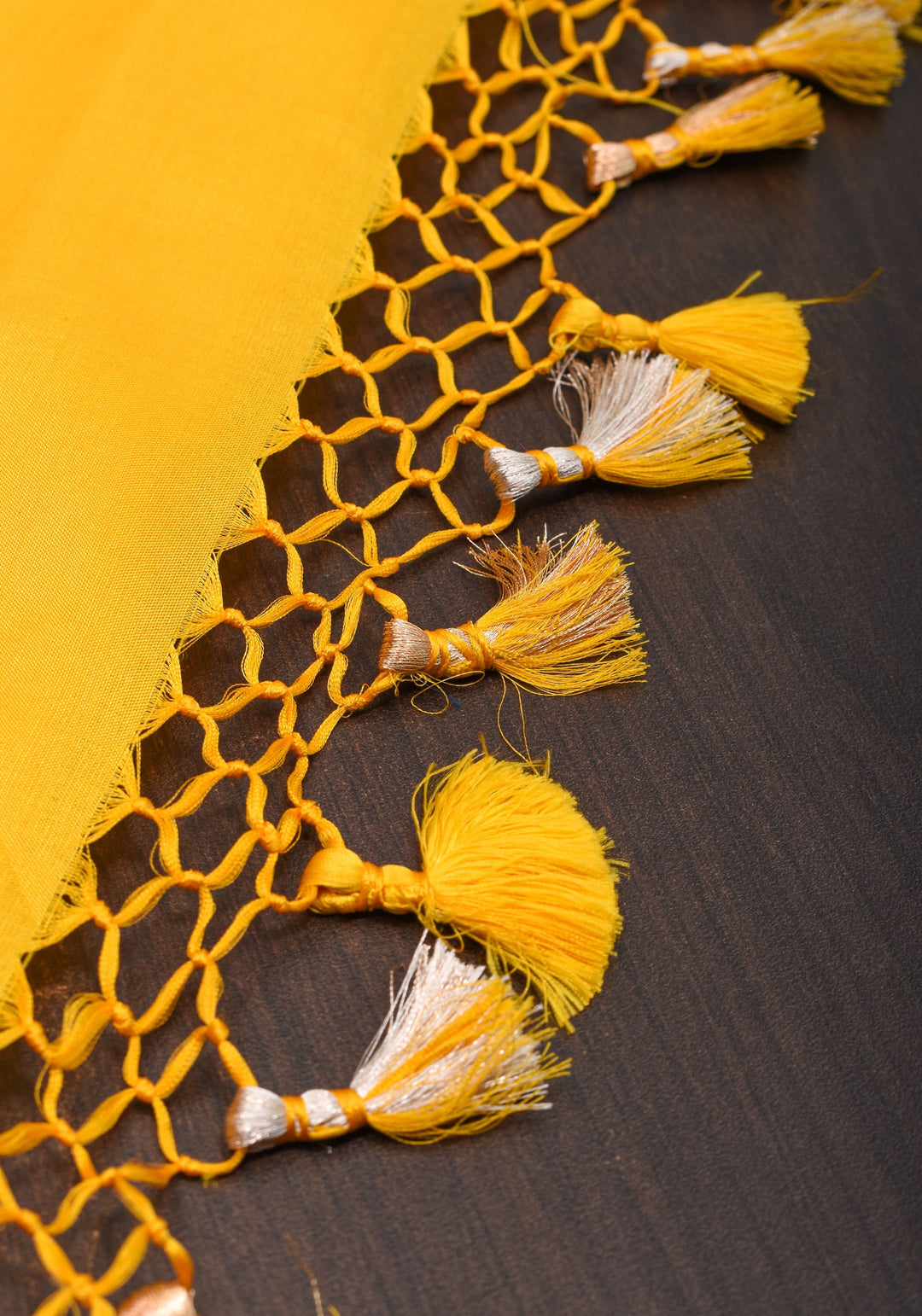 Exquisite Yellow Banarasi Katan Silk Saree with Blooming Floral Alfi Jaal, Grand Pallu and Zari | SILK MARK CERTIFIED