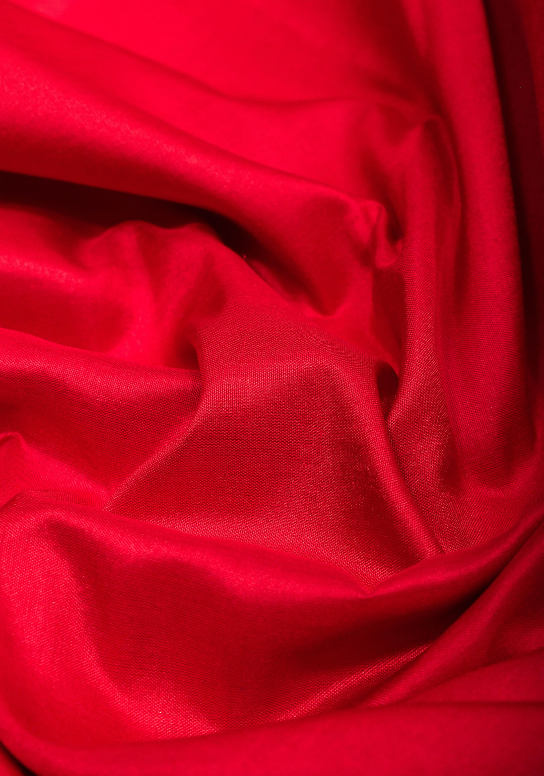 Grand Banarasi Silk Saree with Trellis Pattern Border in Red | SILK MARK CERTIFIED