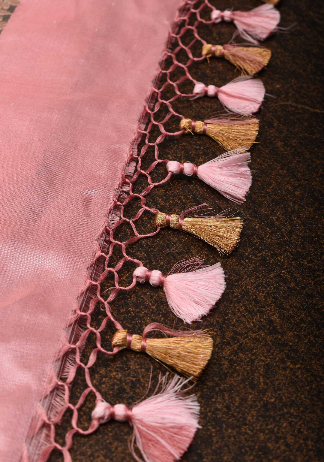 Exquisite Banarasi Patola Katan Silk Saree in Pink with Paithani Style Border | SILK MARK CERTIFIED