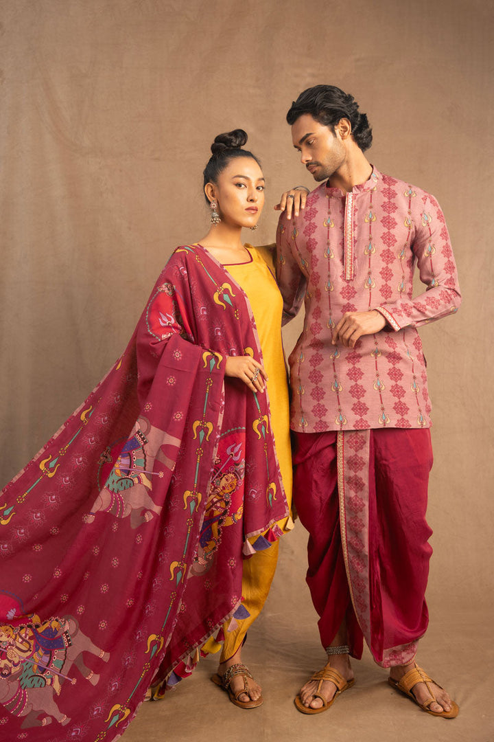 Trishula dupatta  | SHOBITAM