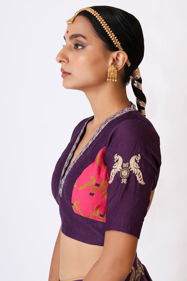 SMRITI OLIVE LEHENGA ( SET OF 3)