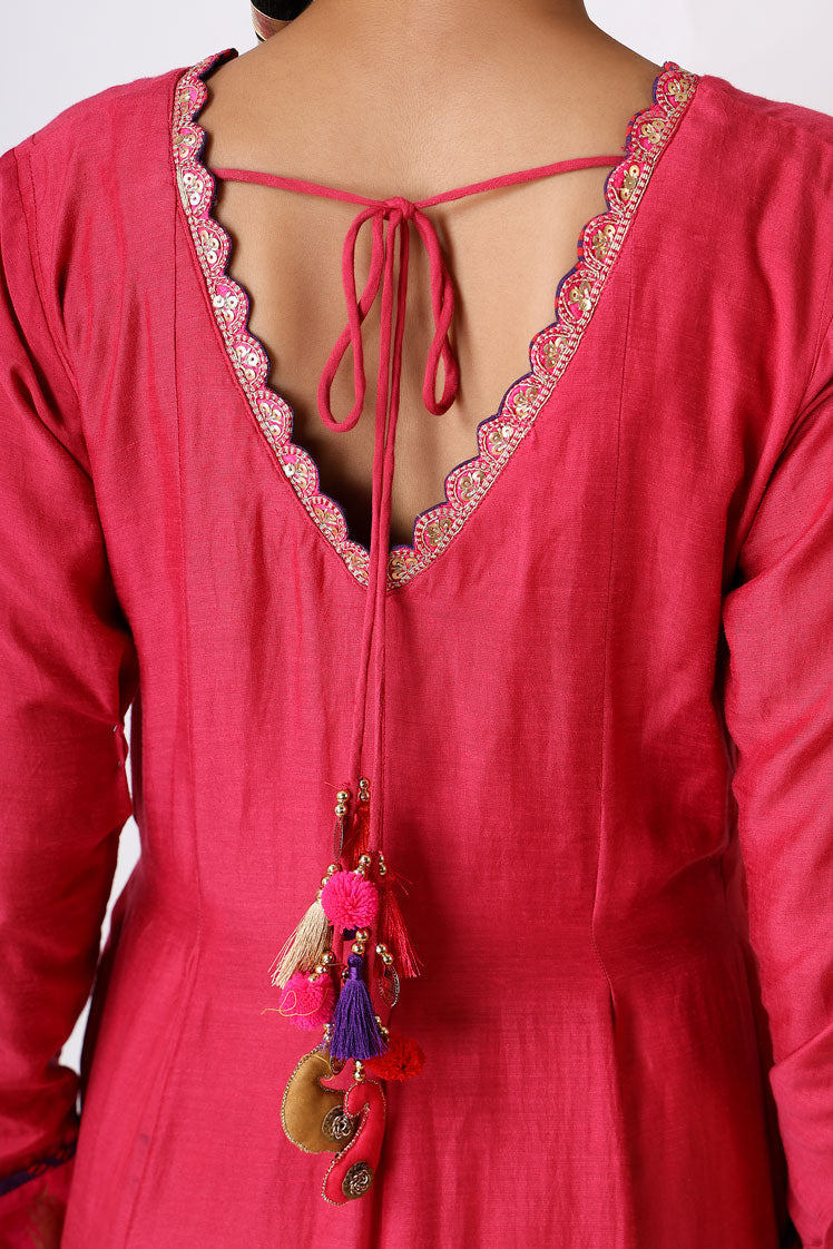 Sambandh Pink anarkali dress | SHOBITAM