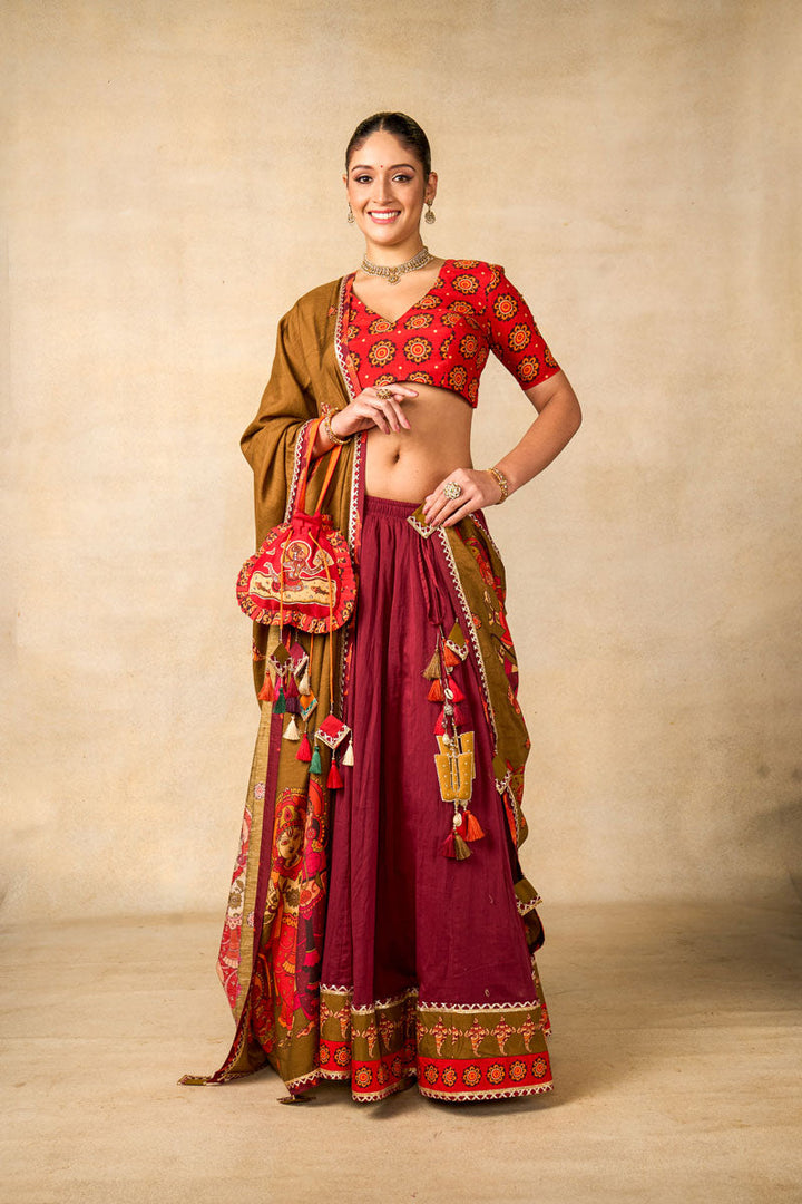 Bajarang red potli | SHOBITAM
