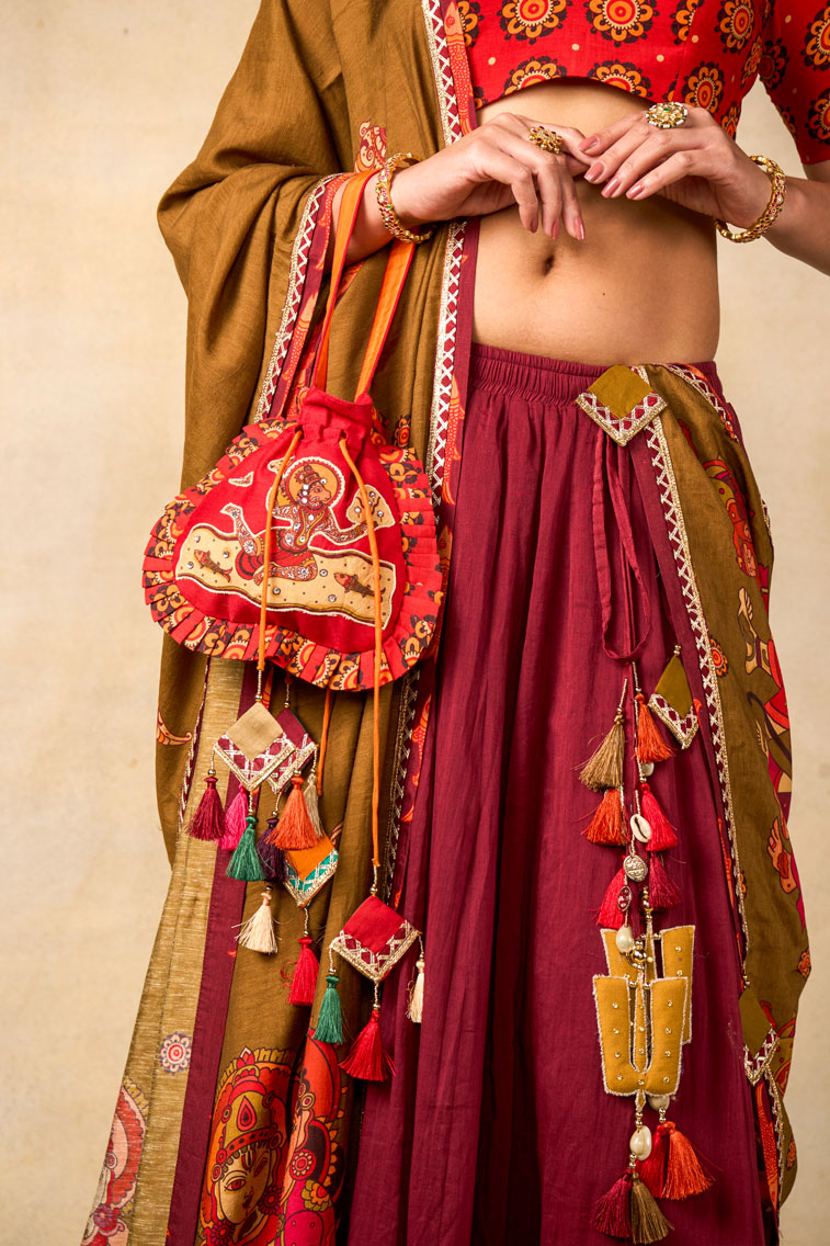 Bajarang red potli | SHOBITAM