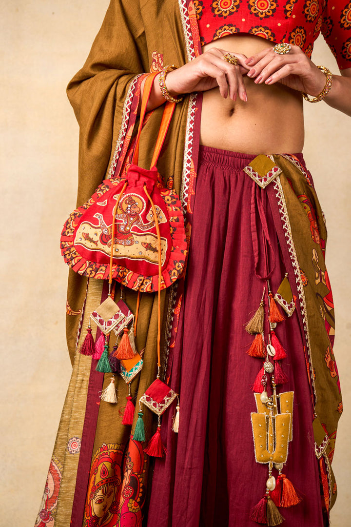Bajarang red potli | SHOBITAM