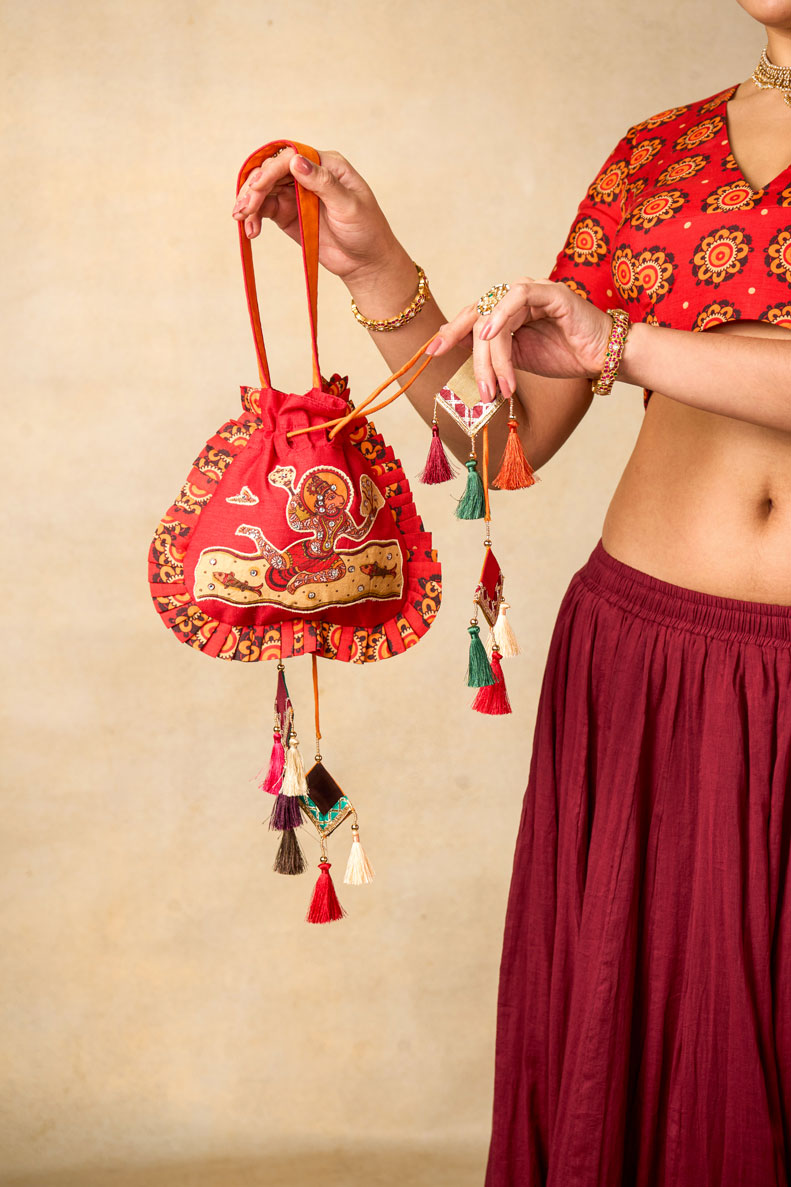 Bajarang red potli | SHOBITAM
