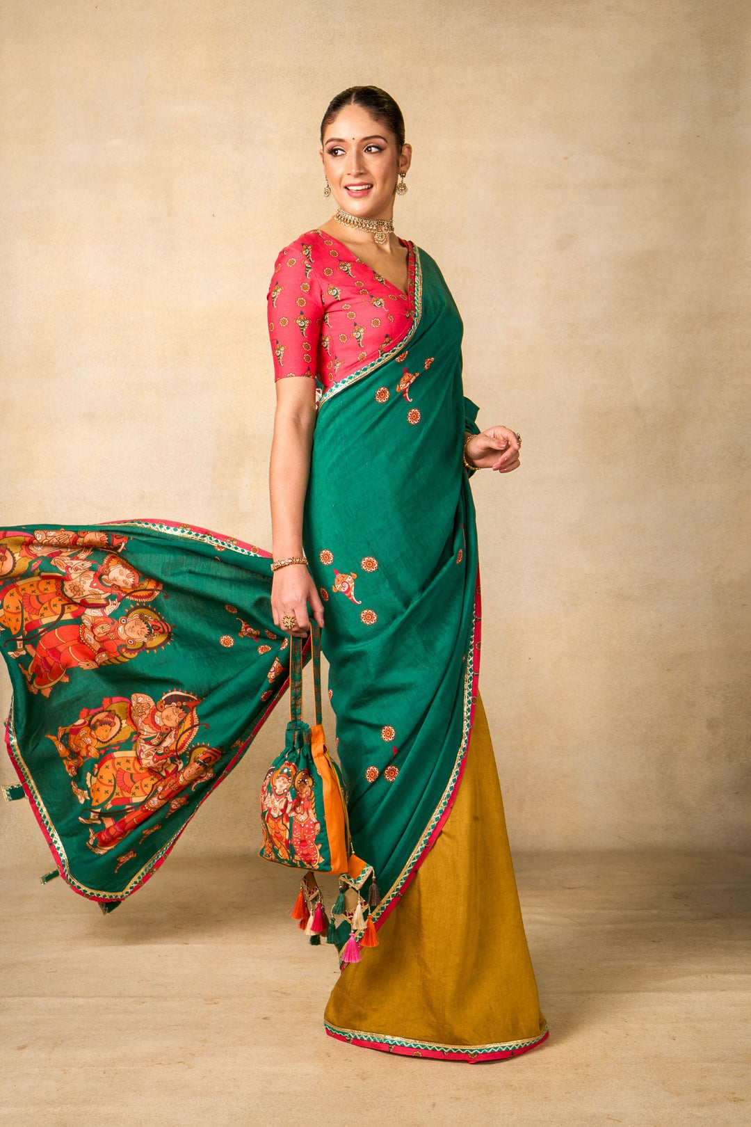 Ayodhya teal potli | SHOBITAM