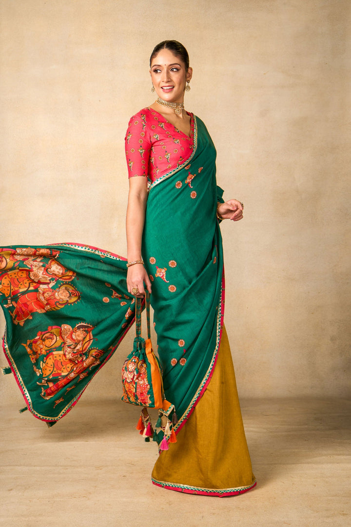 Ayodhya teal potli | SHOBITAM
