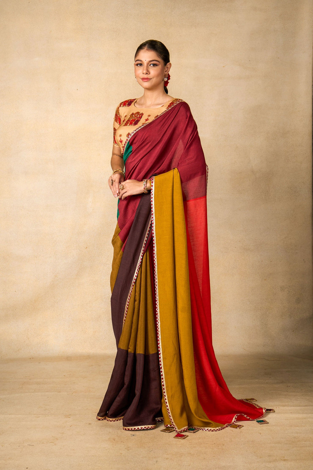 Bhumi Sutra Saree | SHOBITAM