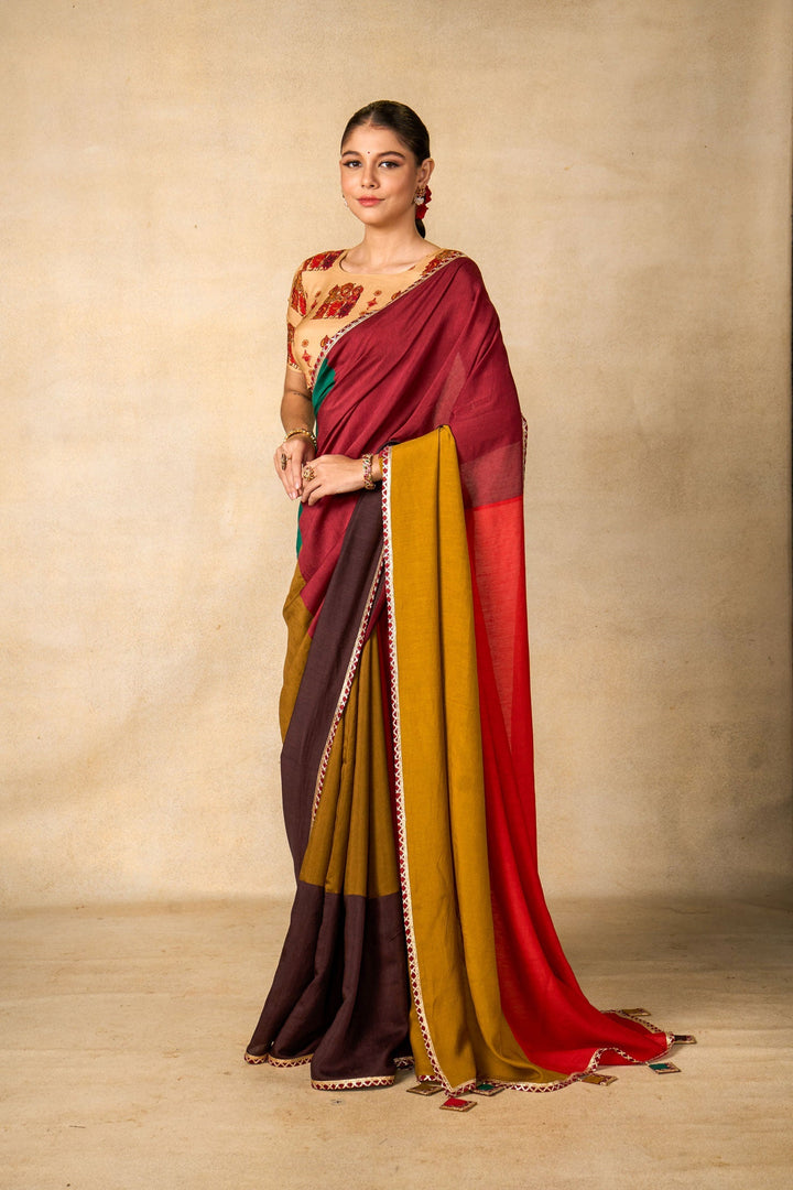 Bhumi Sutra Saree | SHOBITAM