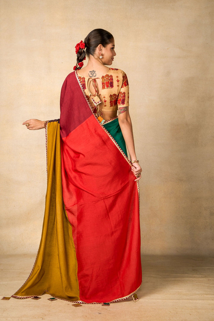 Bhumi Sutra Saree | SHOBITAM