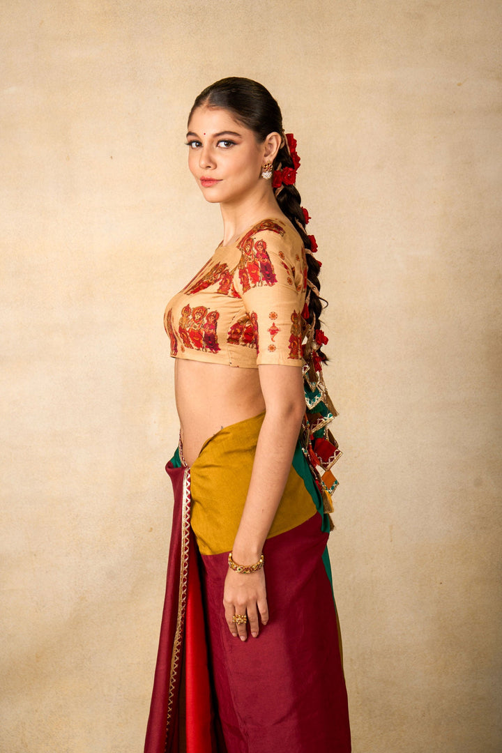 Bhumi Sutra Saree | SHOBITAM