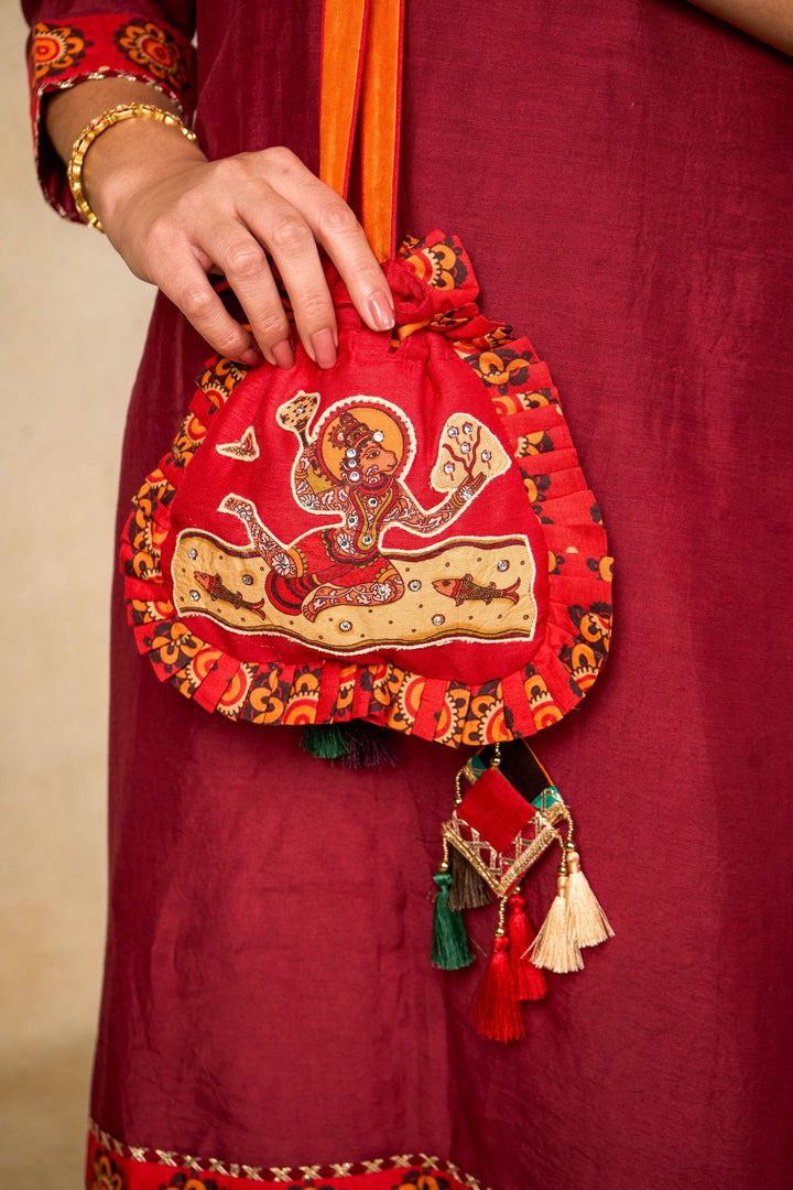 Bajarang red potli | SHOBITAM