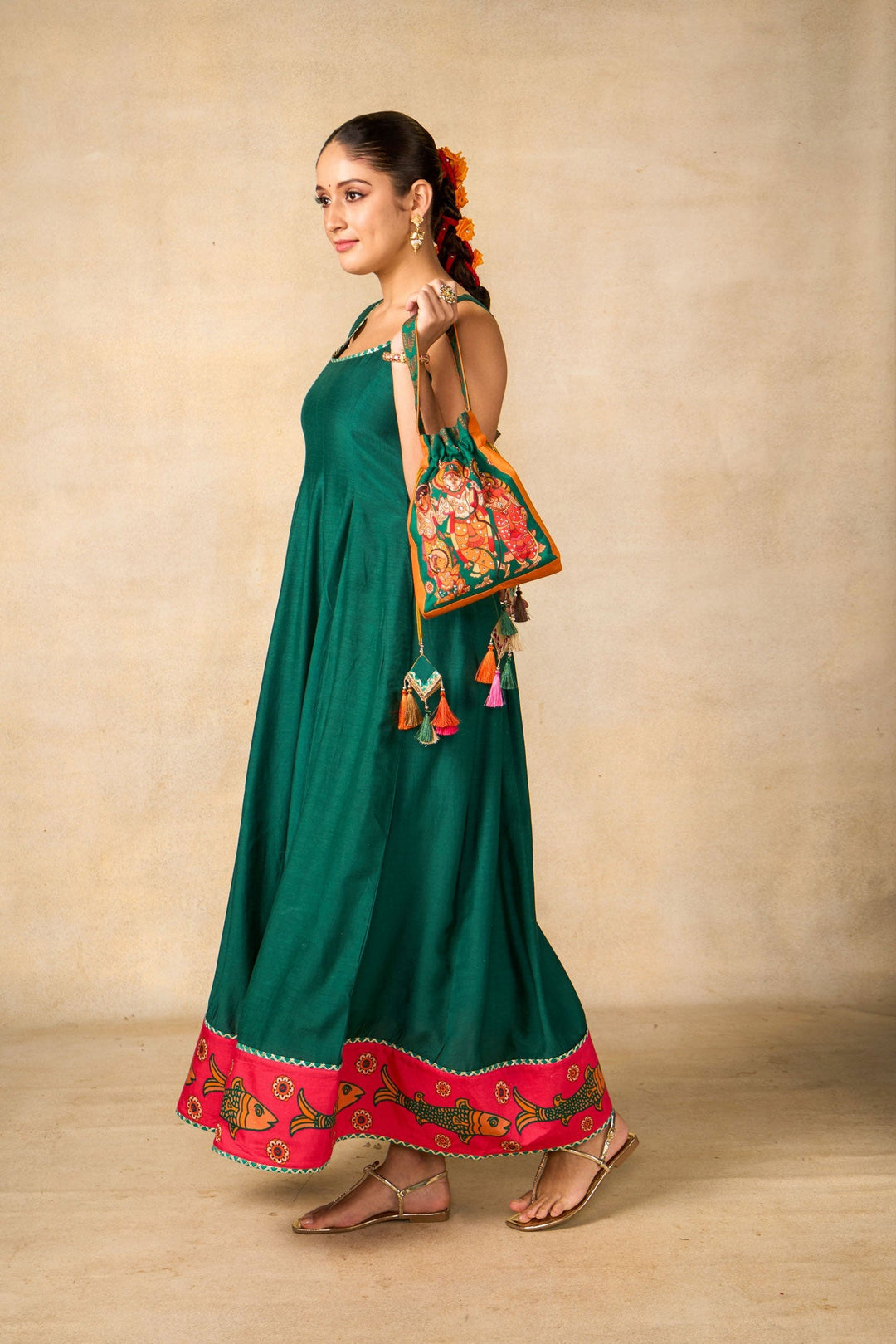 Ayodhya teal potli | SHOBITAM