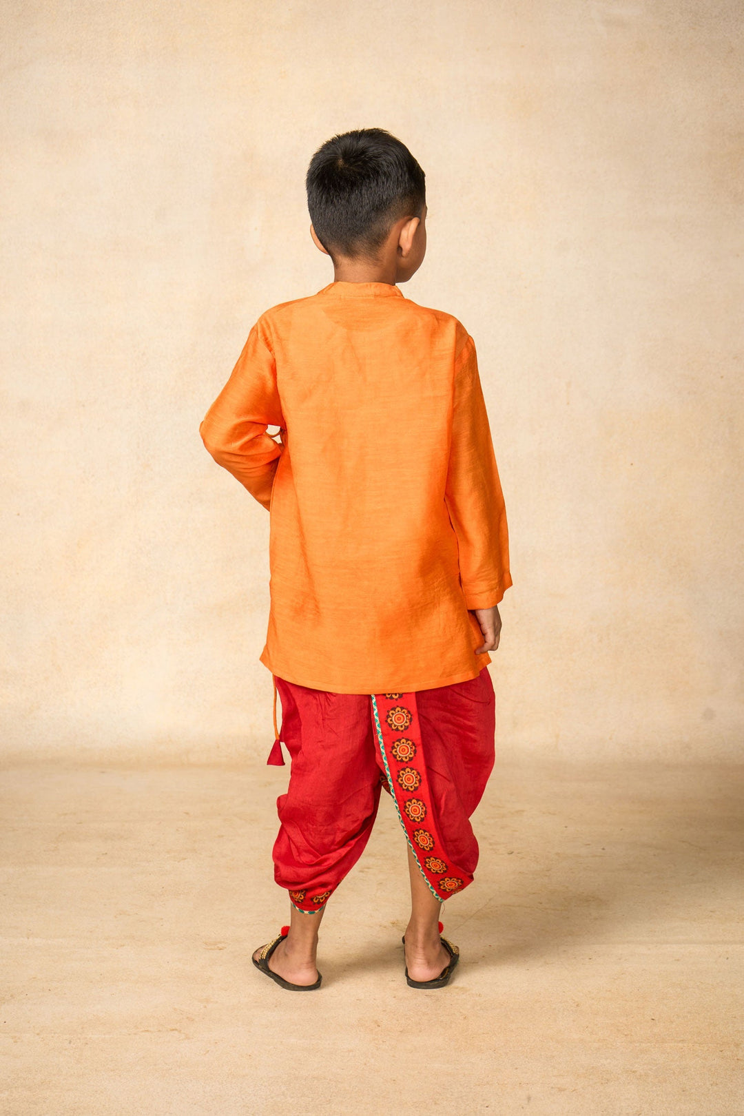 Hanu mango kurta + dhoti set ( set of 2) | SHOBITAM
