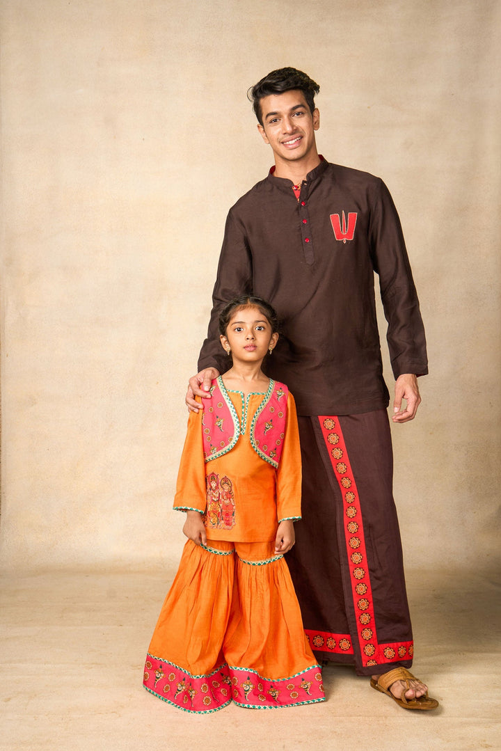 Balvant Stitched Veshti | SHOBITAM